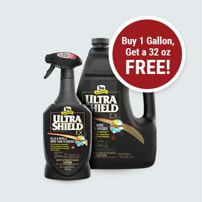 Ultrashield BOGO for Horse Fly Spray at FarmVet. 